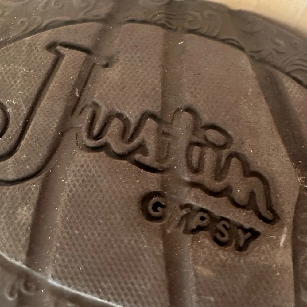 JUSTIN RAYA GYPSY BOOTS SIZE 8 🤎 - Picture 7 of 7